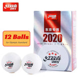 DHS DJ40+ Ping Pong Balls 3 Stars Professional