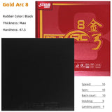 DHS Gold Arc 8 Table Tennis Rubber Non-tacky