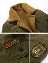 DIMUSI Winter Jacket Mens Military Fleece Warm Coats