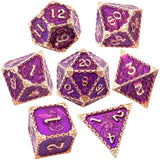 DND Dice Board Game Metal Polyhedral Dice for