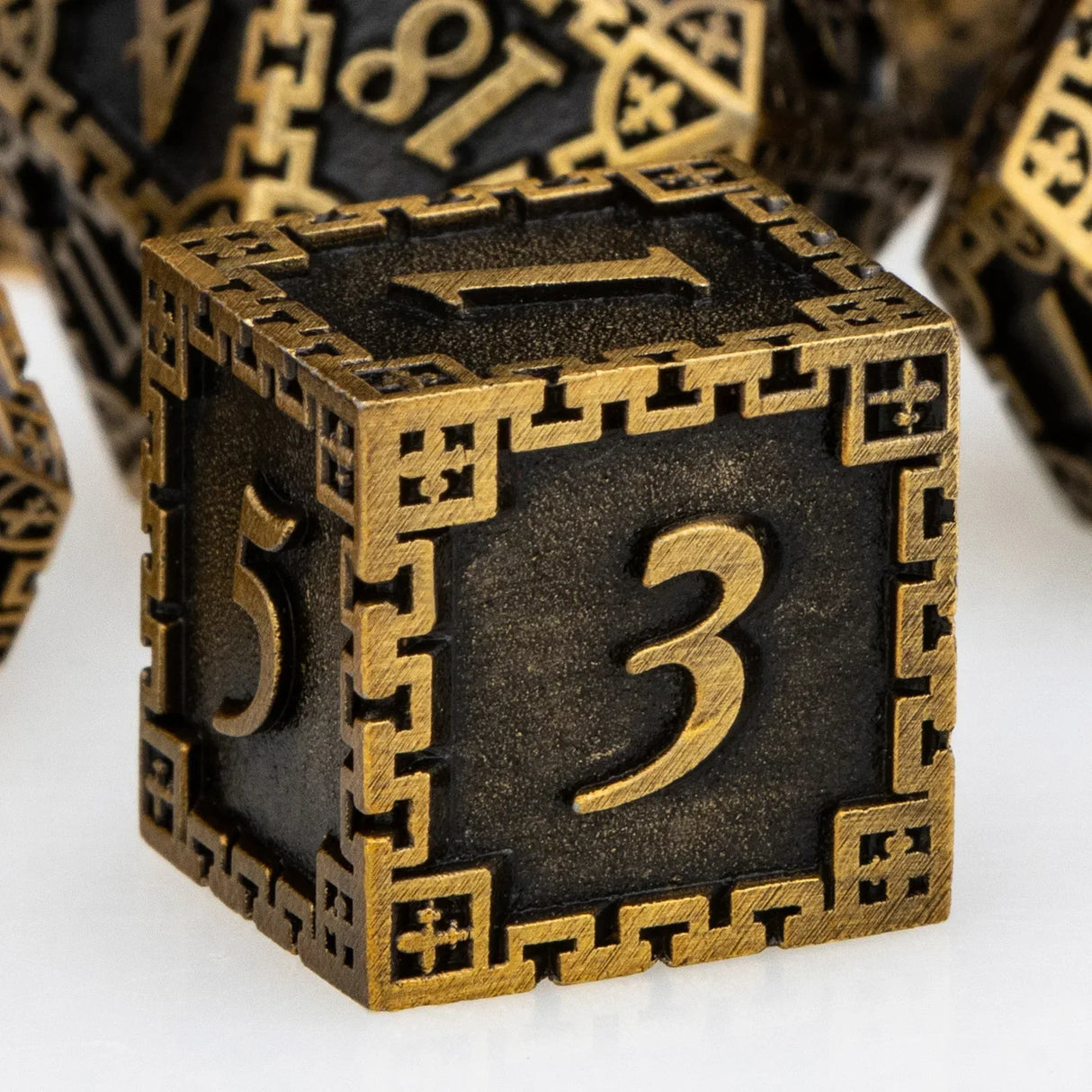 DND Dice Set Dungeon and Dragon Metal D