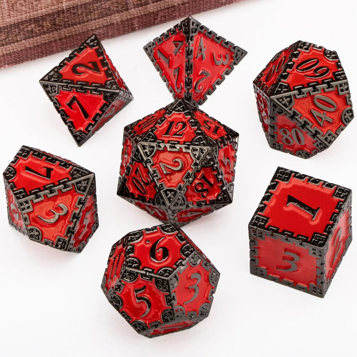 DND Dice Set Dungeon and Dragon Metal D