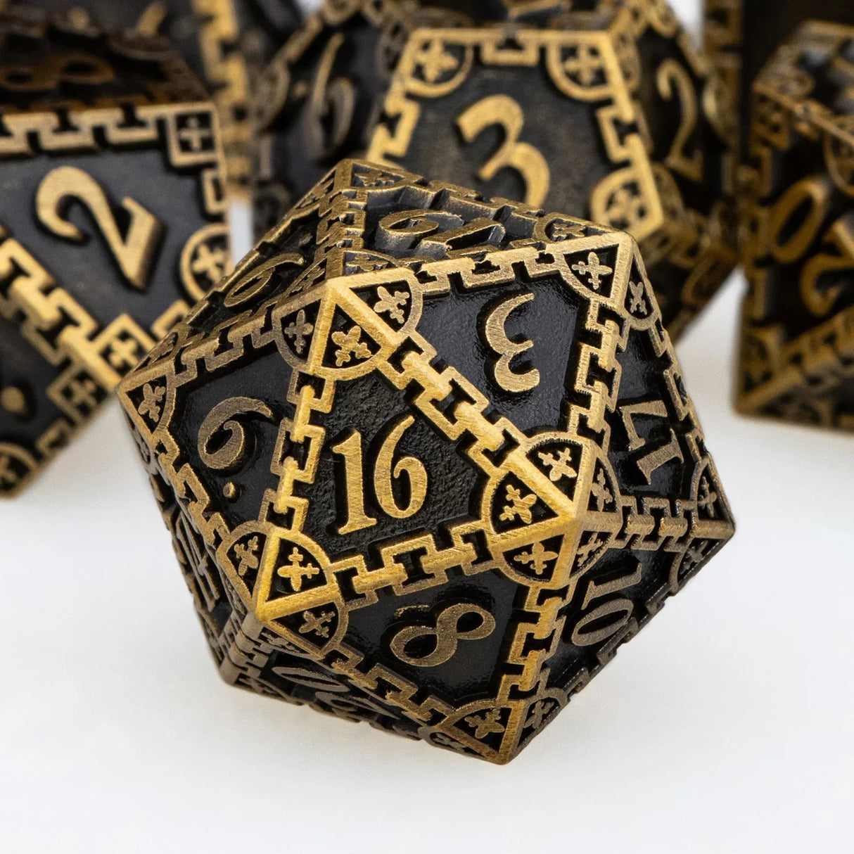 DND Dice Set Dungeon and Dragon Metal D