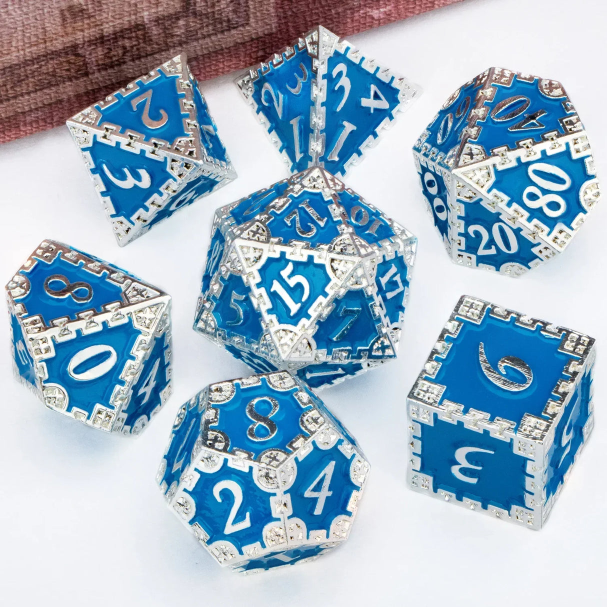 DND Dice Set Dungeon and Dragon Metal D