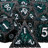 DND Metal Dice Set Dungeon and Dragon RPG