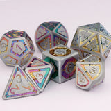 DND Metal Polyhedral Dice Set SetDungeon and Dragon