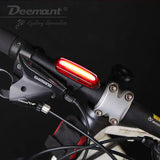 Deemount Rechargeable COB LED USB Mountain Bike Tail
