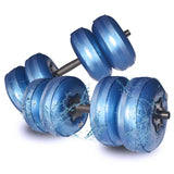 Deiris 1-35 KG Water Filled Travel Dumbbell Sets