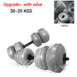 Deiris 1-35 KG Water Filled Travel Dumbbell Sets
