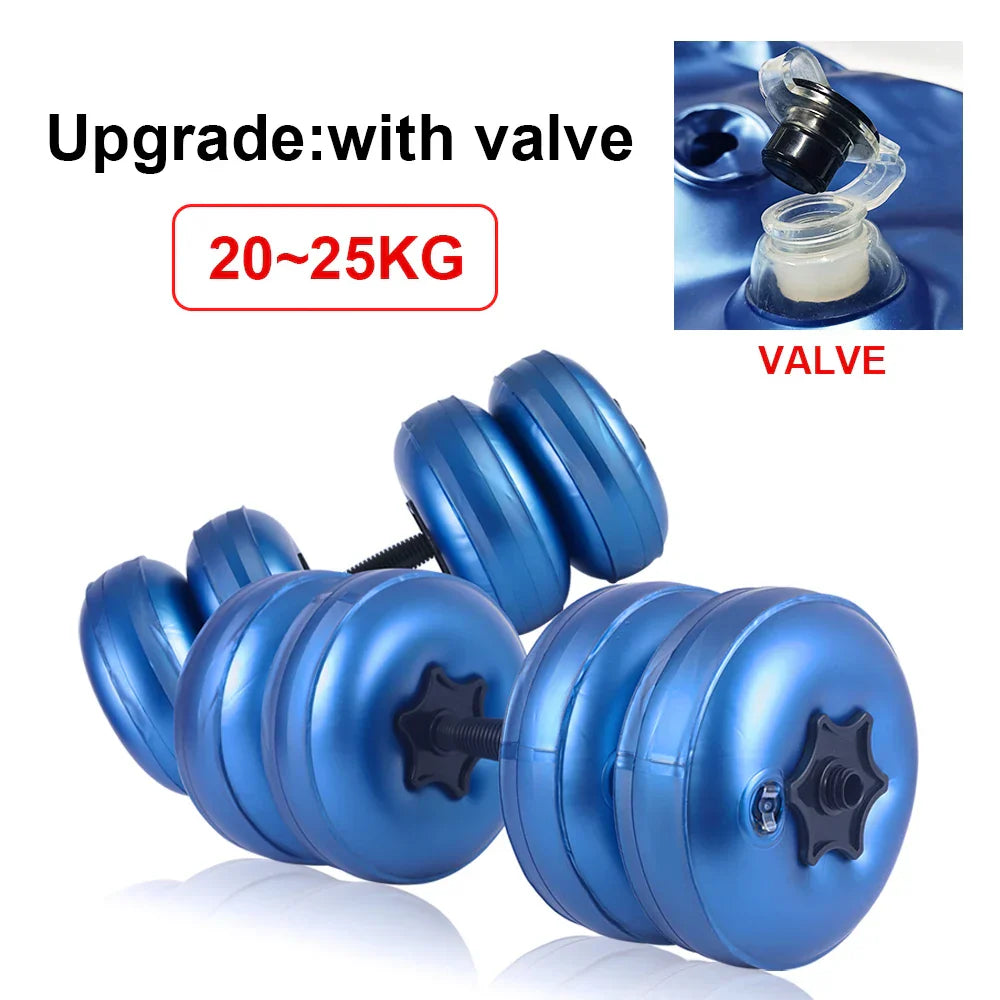Deiris 1-35 KG Water Filled Travel Dumbbell Sets