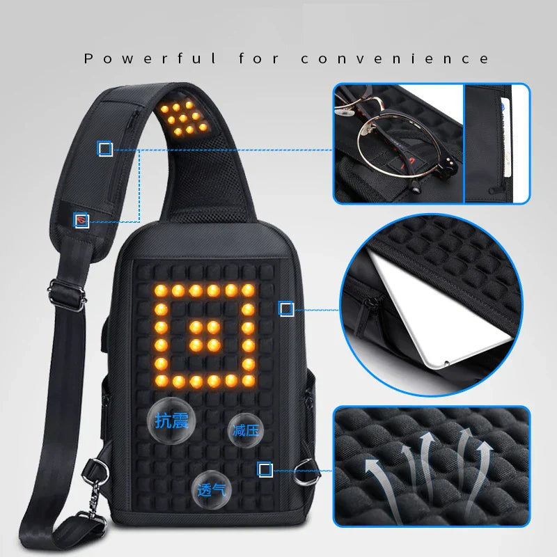 Designer Crossbody Bags for Fashion Shoulder Bags USB