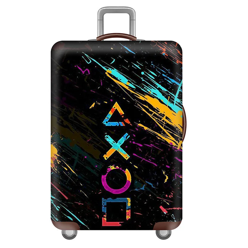 Designer Thicken Luggage Cover Elastic Fabric Luggage Protective