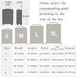 Designer Thicken Luggage Cover Elastic Fabric Luggage Protective