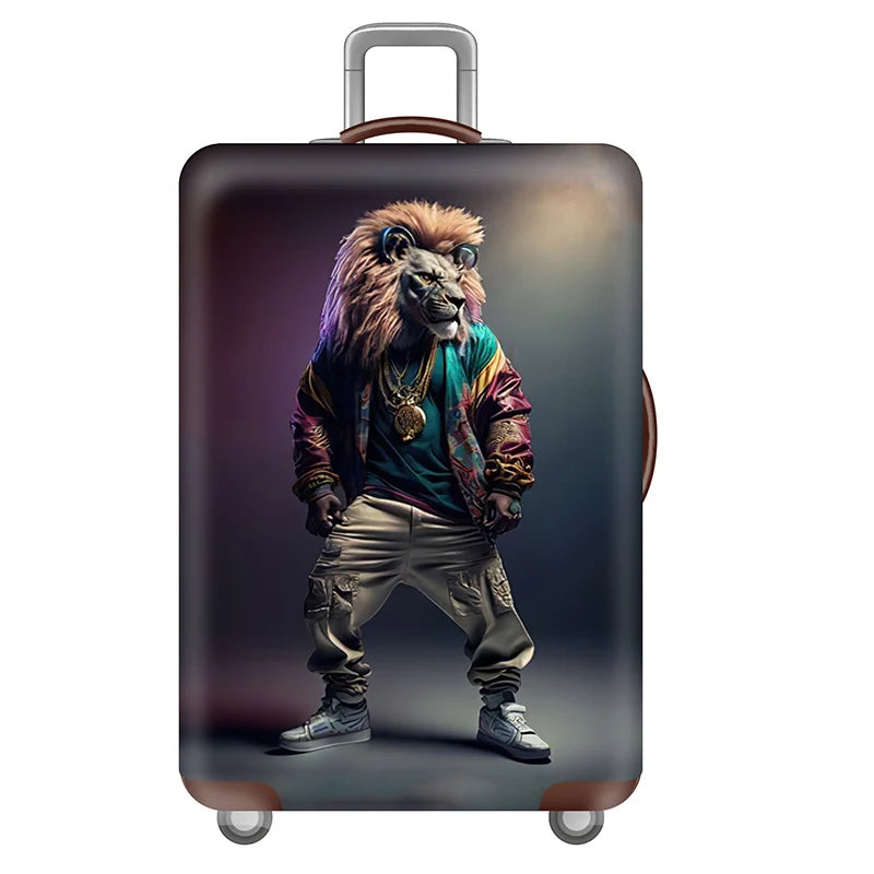 Designer Thicken Luggage Cover Elastic Fabric Luggage Protective