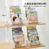Desktop Bookshelf Kids Picture Book Storage Accessories Small