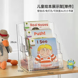 Desktop Bookshelf Kids Picture Book Storage Accessories Small