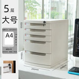 Desktop Lock Filing Cabinets Office A4 Drawer Storage