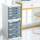 Desktop Lock Filing Cabinets Office A4 Drawer Storage