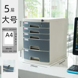 Desktop Lock Filing Cabinets Office A4 Drawer Storage