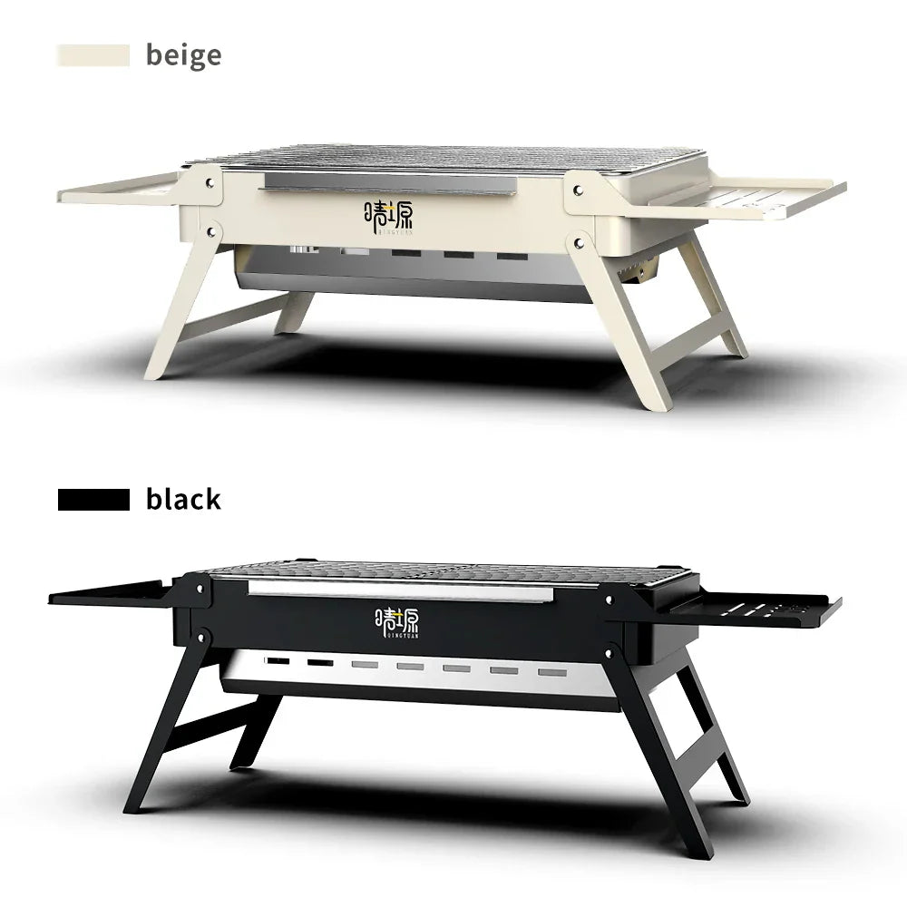 Detachable Camping Grill Portable Mini Stove Folding Barbecue