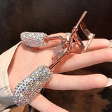 Diamond-encrusted eyelash curler Sparkling Handle Eyelash with diamond