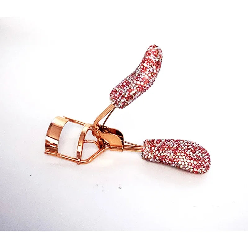 Diamond-encrusted eyelash curler Sparkling Handle Eyelash with diamond