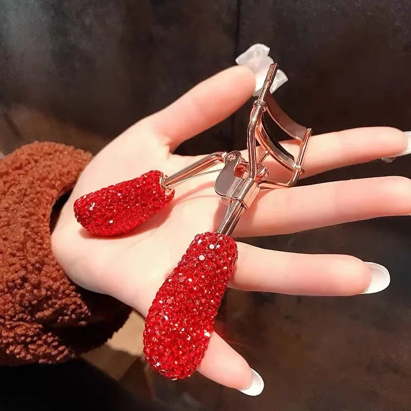 Diamond-encrusted eyelash curler Sparkling Handle Eyelash with diamond