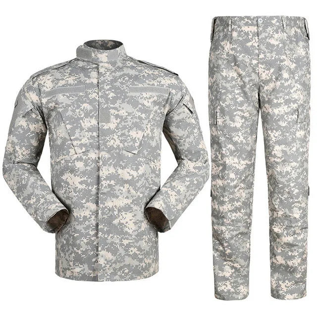 Digital Woodland Military Combat Uniform Shirt Pant Tactical