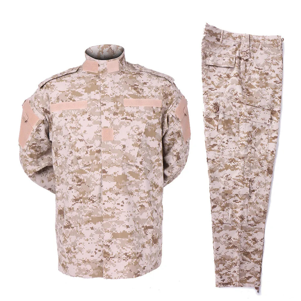 Digital Woodland Military Combat Uniform Shirt Pant Tactical