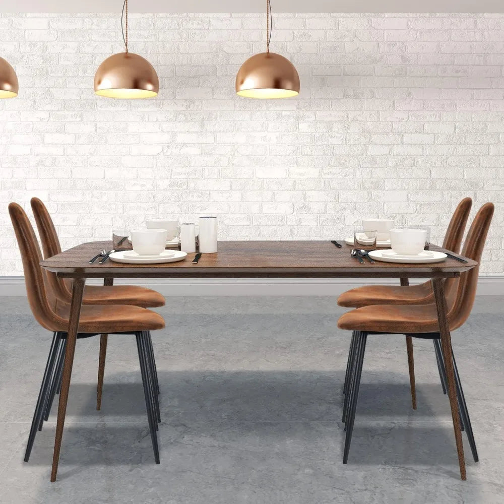 Dining Chairs Set of 4 Lounge Kitchen Chairs