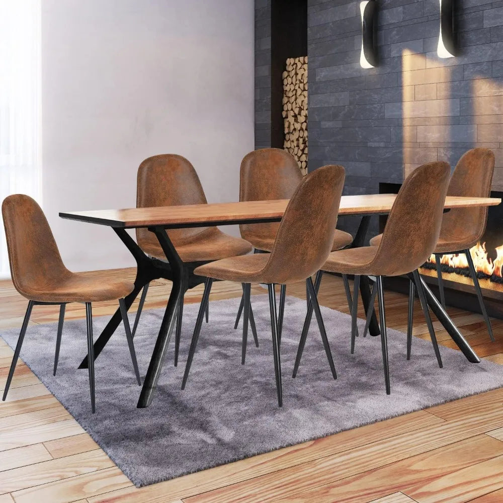 Dining Chairs Set of 4 Lounge Kitchen Chairs