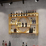 Dining Wine Rack Iron Large Modern Whisky Storage