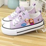 Disney Girls' Shoes Summer Spring Children's Canvas Elsa