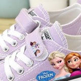 Disney Girls' Shoes Summer Spring Children's Canvas Elsa