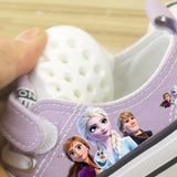Disney Girls' Shoes Summer Spring Children's Canvas Elsa