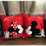 Disney Pillowcase Cushion Cover Mickey Minnie Mouse Pillow