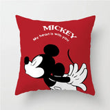 Disney Pillowcase Cushion Cover Mickey Minnie Mouse Pillow