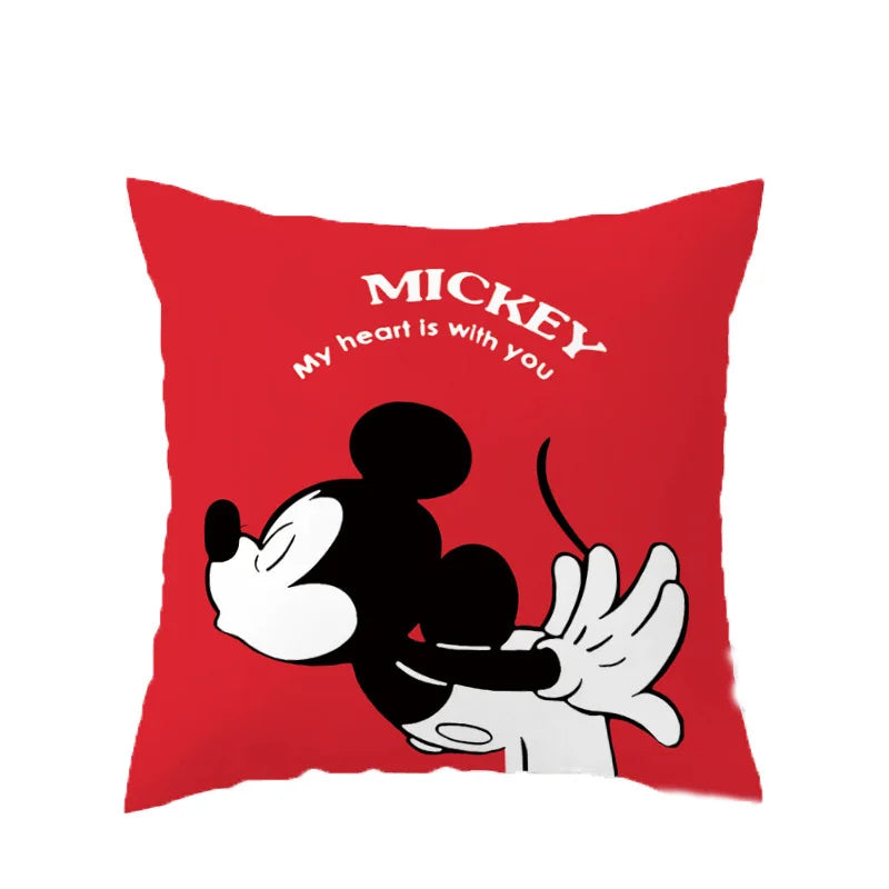 Disney Pillowcase Cushion Cover Mickey Minnie Mouse Pillow