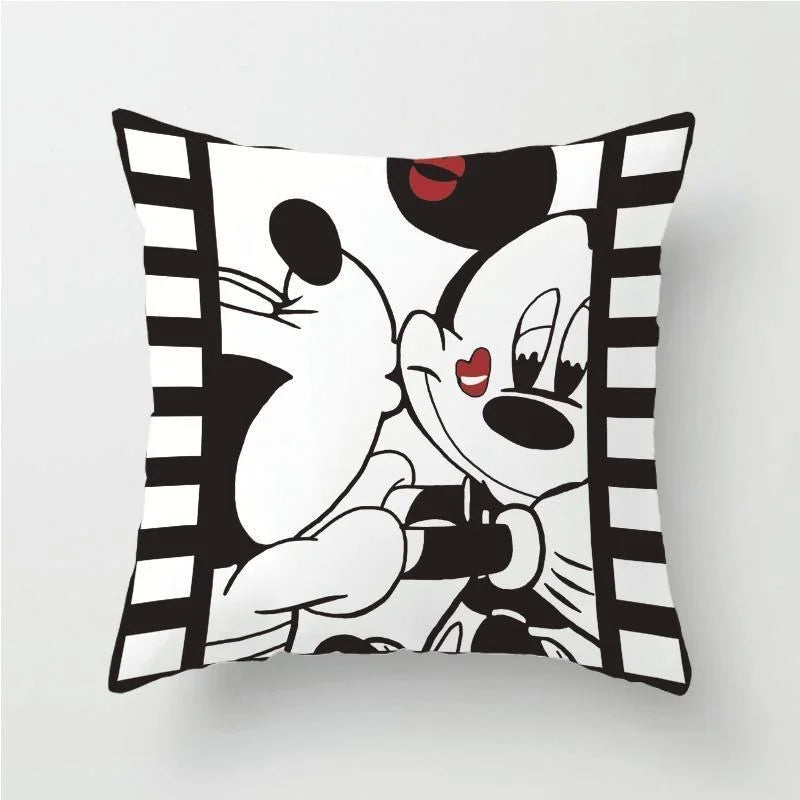 Disney Pillowcase Cushion Cover Mickey Minnie Mouse Pillow