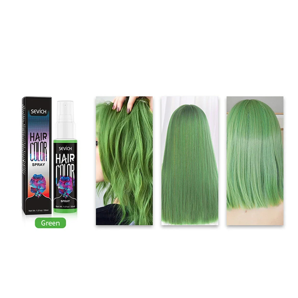 Disposable Hair Dye Spray Temporary Hair Spray DIY