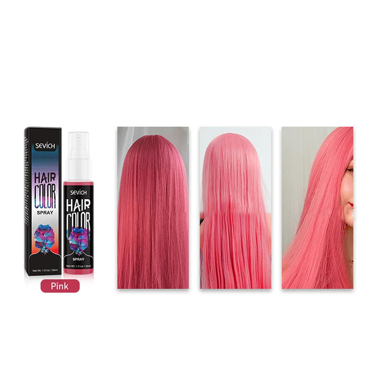 Disposable Hair Dye Spray Temporary Hair Spray DIY