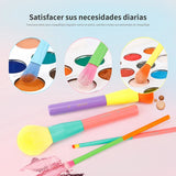 Docolor Colorful Makeup brushes set Cosmetic Foundation Powder