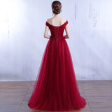 DongCMY New Elegant Off Shoulder Party Dresses Formal