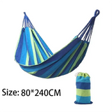 Double Hammock 2 Person Canvas Cotton Hammock with