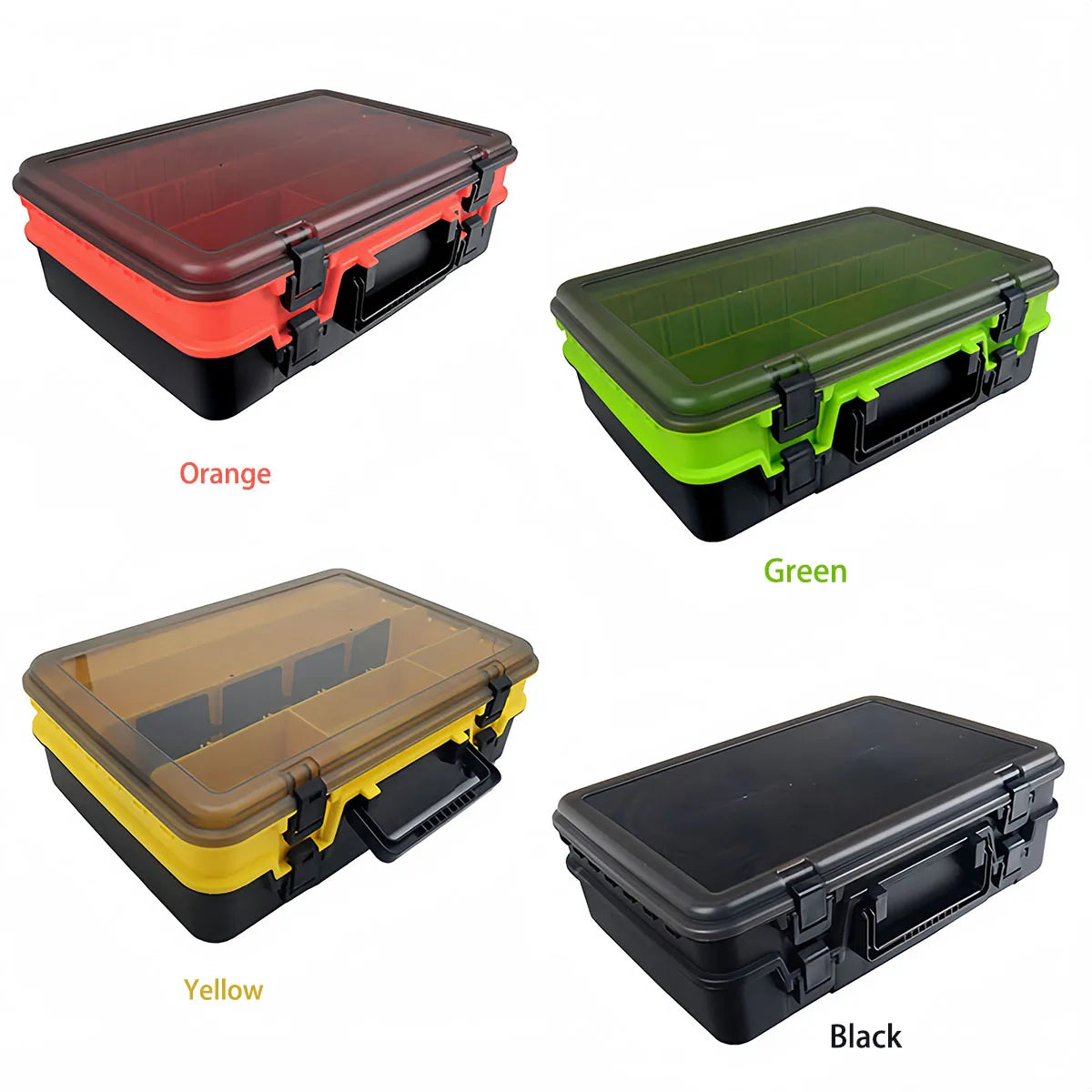 Double Layer Fishing Tackle Boxes Portable Fishing Accessories