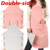 Double Side Custom Logo Exquisite Embroidery Cotton Canvas