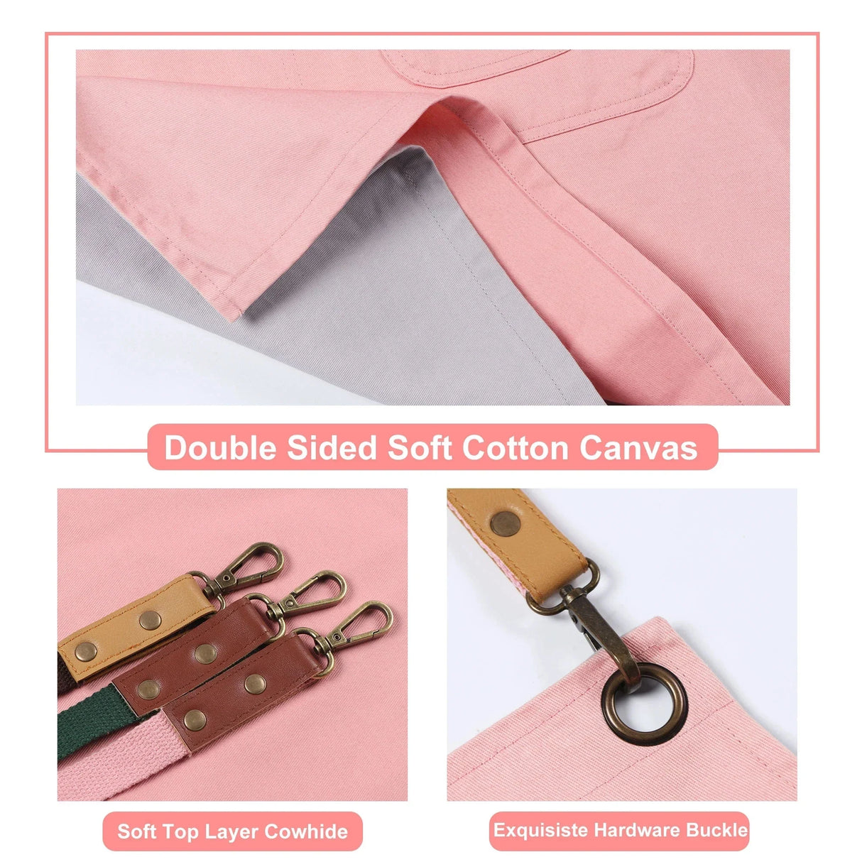 Double Side Custom Logo Exquisite Embroidery Cotton Canvas