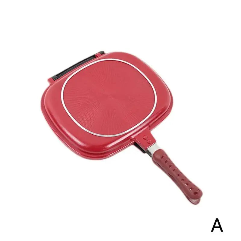 Double Sided BBQ Frying Pans Stainless Steel Steak