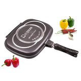 Double Sided BBQ Frying Pans Stainless Steel Steak