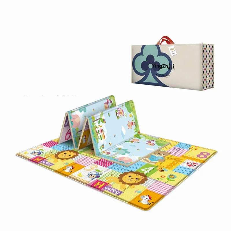 Double-sided Kids Rug Soft Foam Carpet Game Playmat
